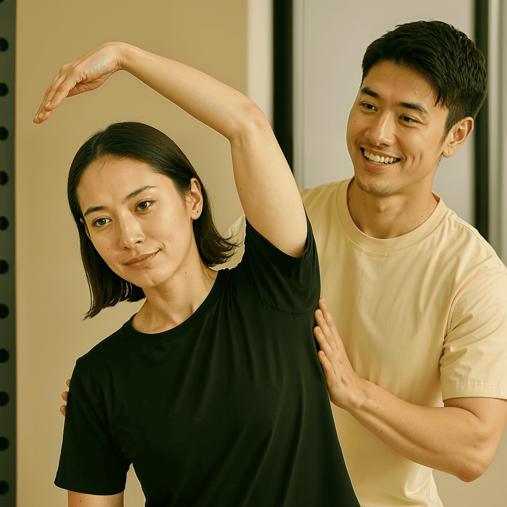 しっかり体を動かすストレッチ